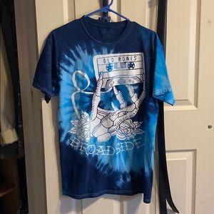 Tie Dye Broadside band tee
